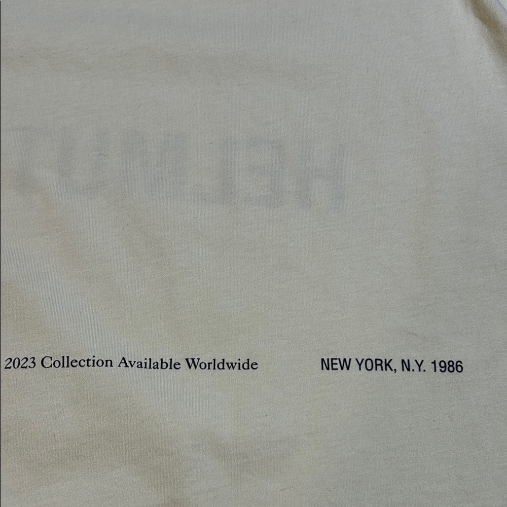 Helmut Lang Men’s Printed Cotton T-Shirt - Picture 10 of 16